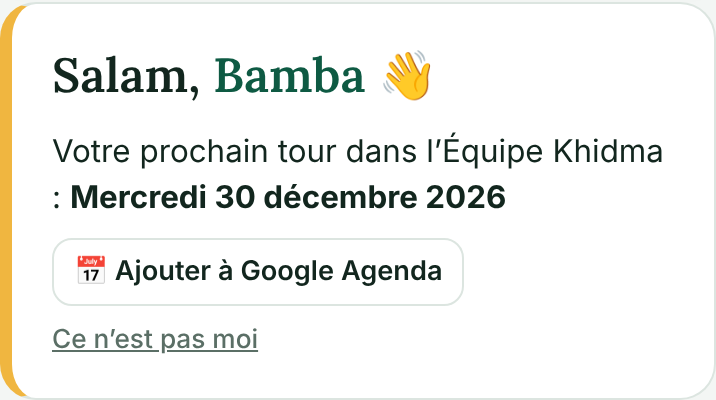 Accueil Salam
