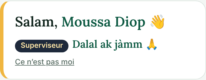 Salam superviseur